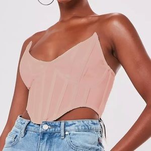 Corset crop top